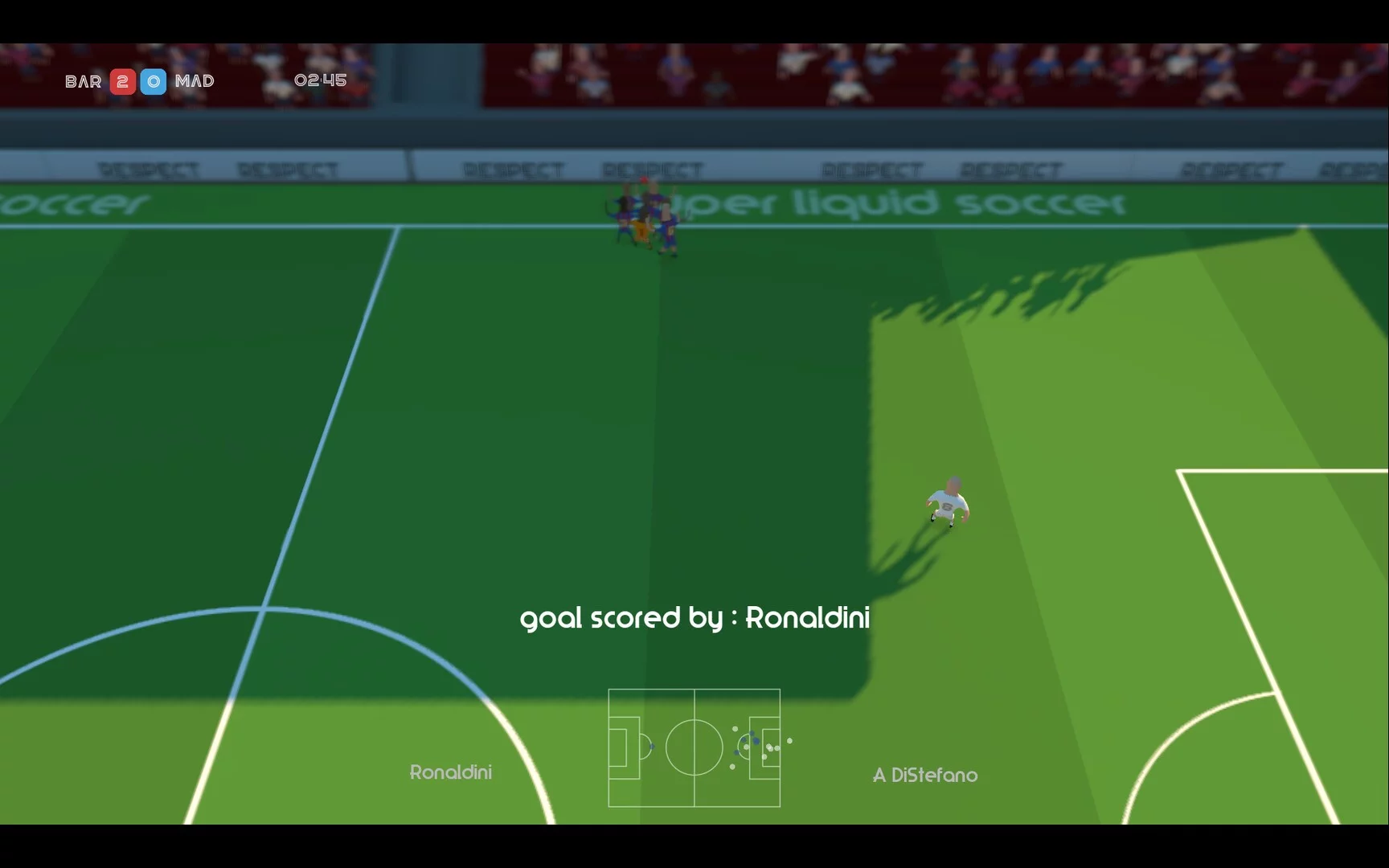 Изображение игры: Super Liquid Soccer