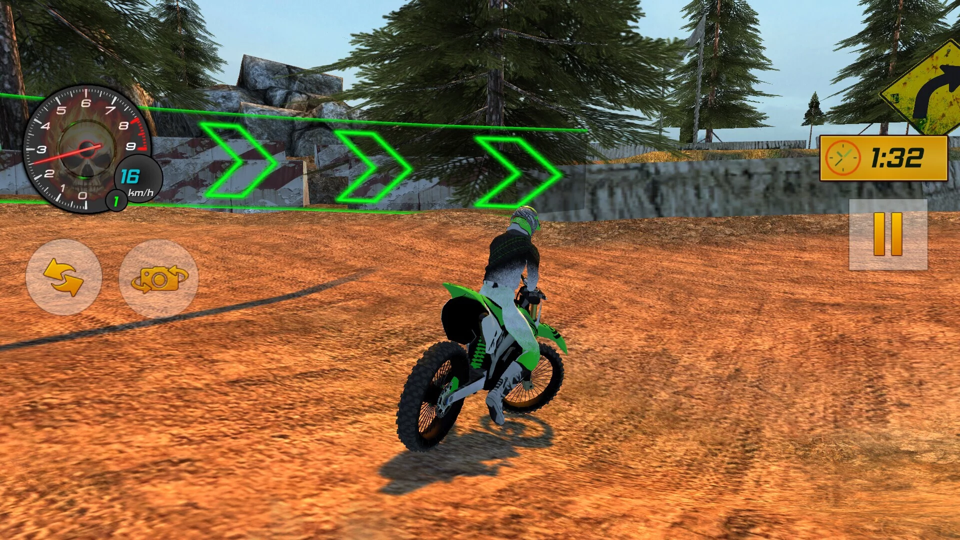 Изображение игры: Moto Offroad Simulator