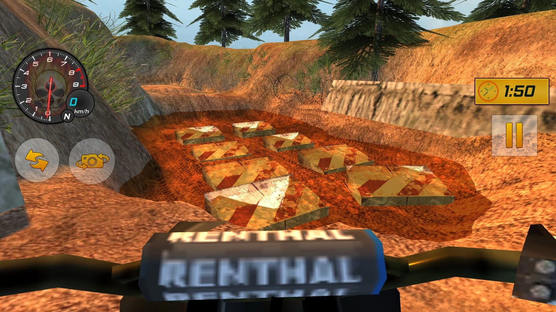 Изображение игры: Moto Offroad Simulator
