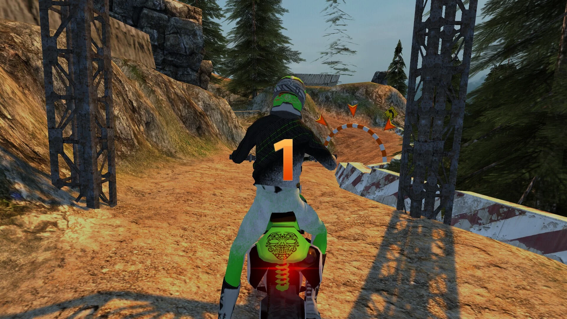 Изображение игры: Moto Offroad Simulator