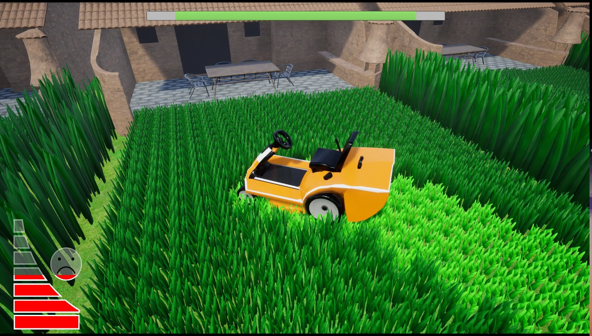 Изображение игры: Relaxing Lawnmower Simulator