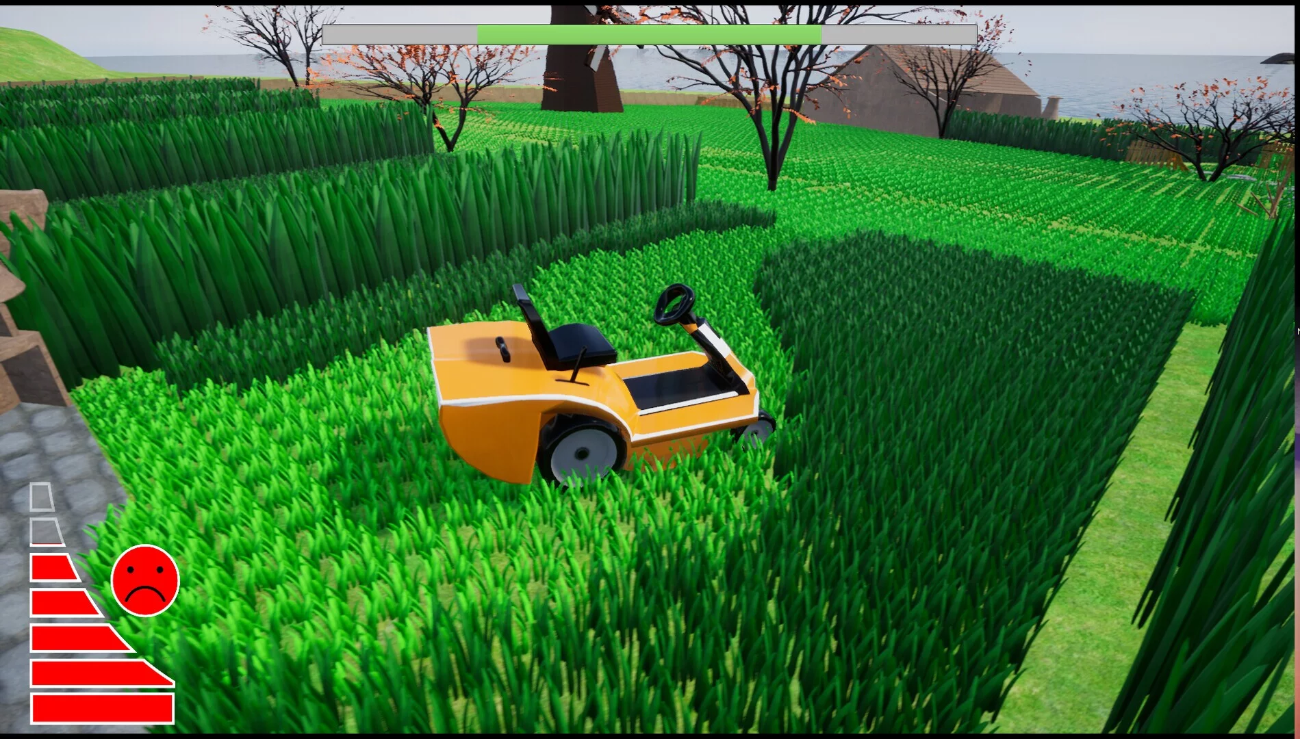 Изображение игры: Relaxing Lawnmower Simulator