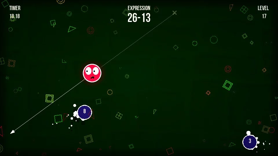 Изображение игры: Math Ball
