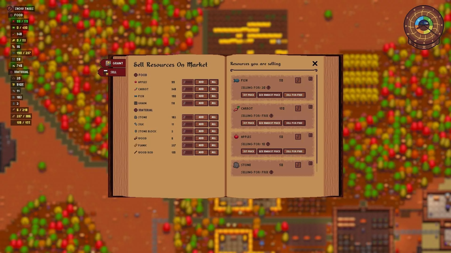 Изображение игры: Lords and Villeins