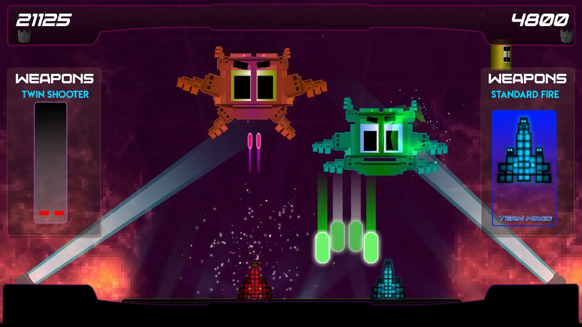 Изображение игры: Galactoids - Galactic Invaders