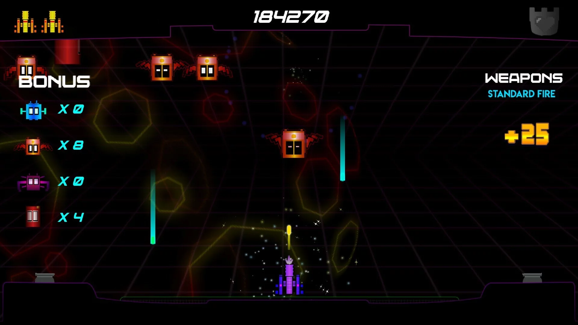 Изображение игры: Galactoids - Galactic Invaders