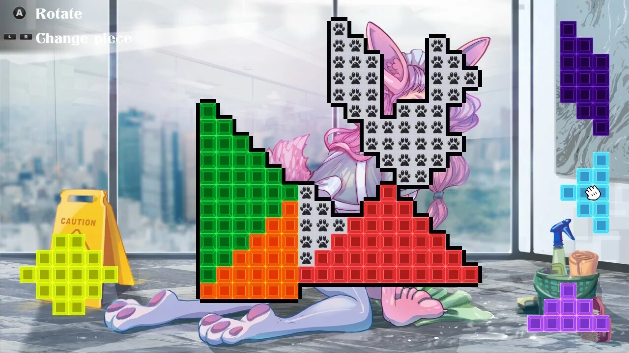 Изображение игры: Furry Hentai Tangram