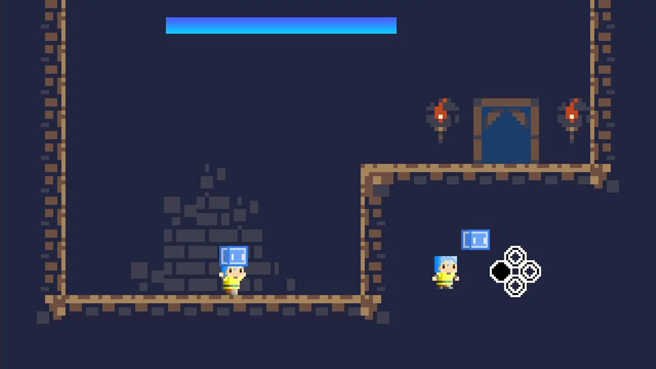 Изображение игры: BLOCK SLIME CAVE