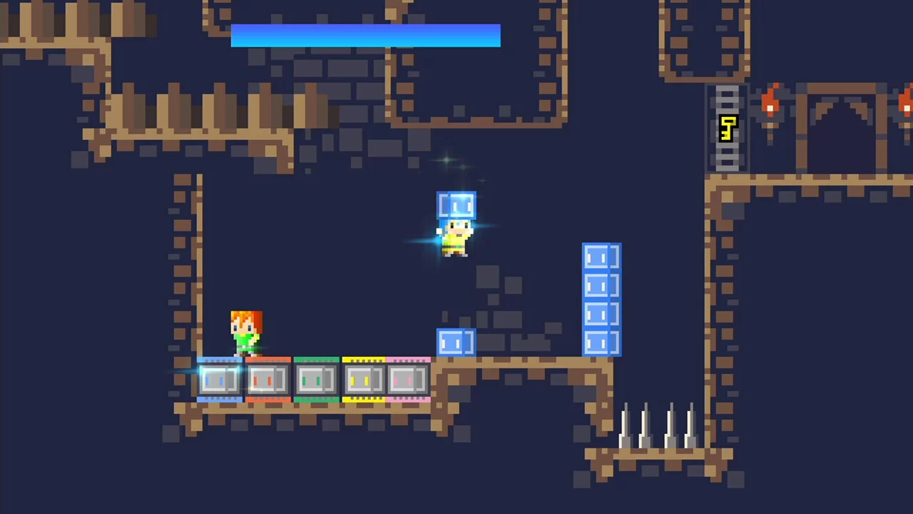 Изображение игры: BLOCK SLIME CAVE