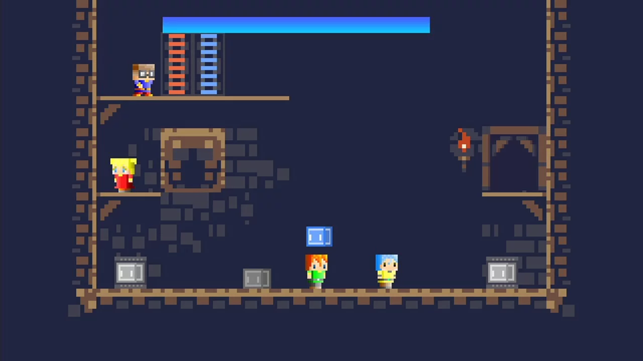 Изображение игры: BLOCK SLIME CAVE