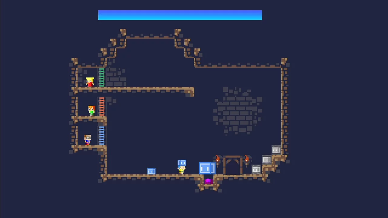 Изображение игры: BLOCK SLIME CAVE