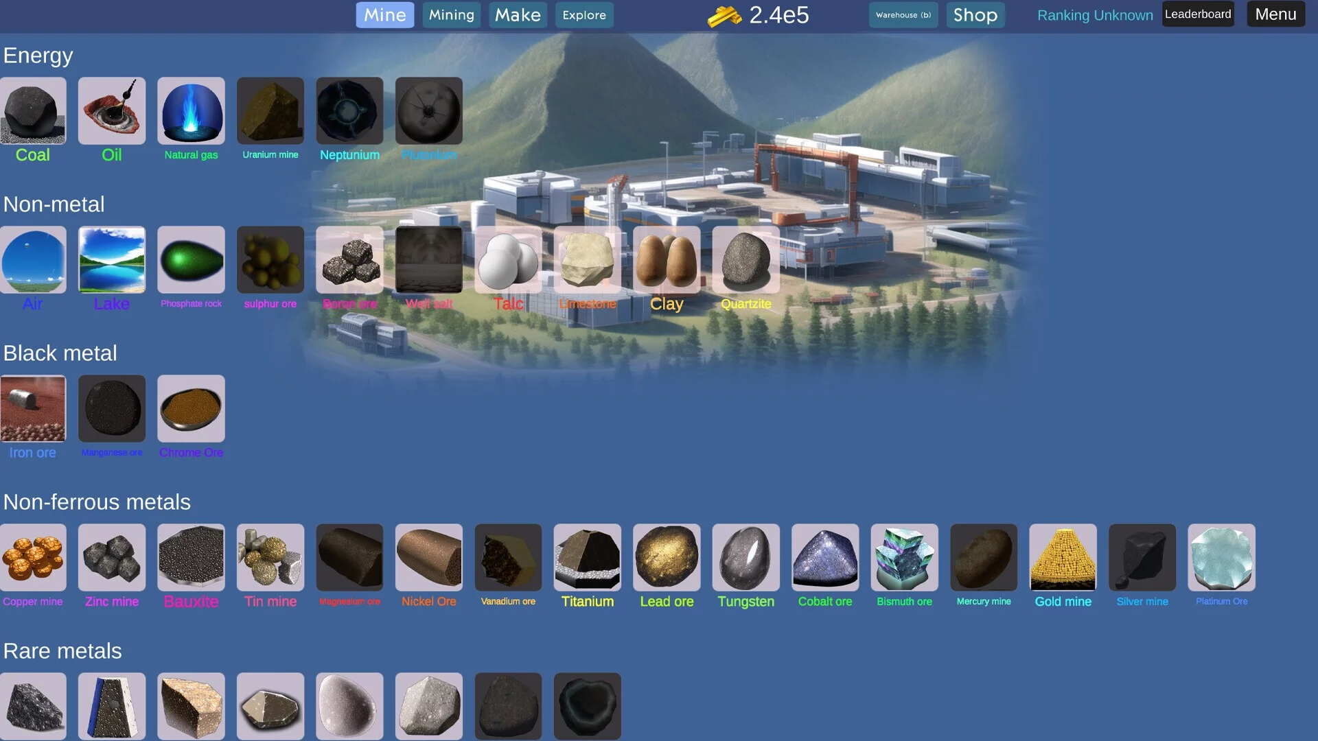Изображение игры: Mining Factory