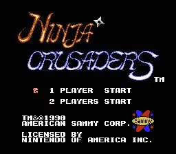 Изображение игры: Ninja Crusaders