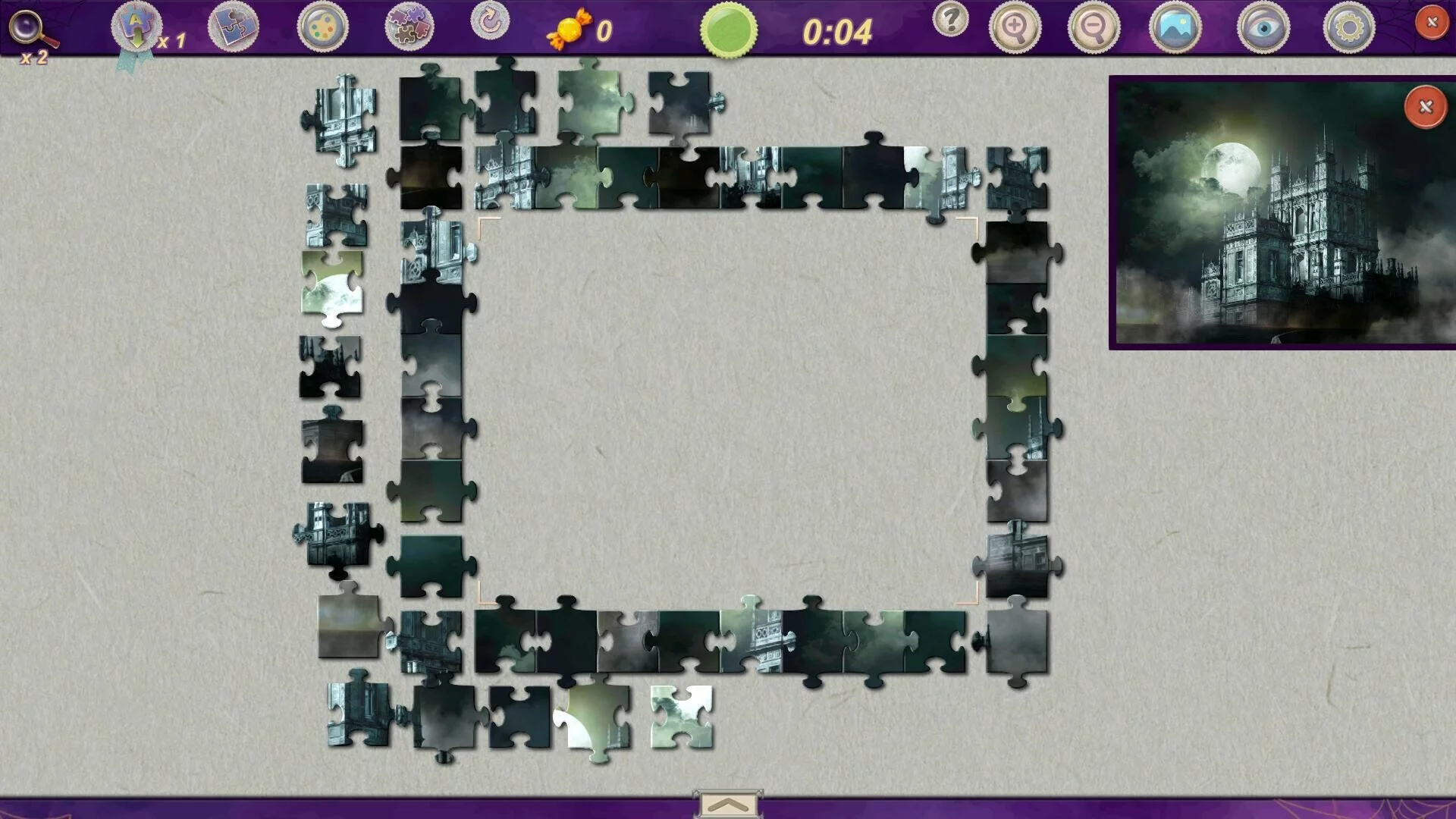 Изображение игры: Sweet Holiday Jigsaws: Trick or Treat