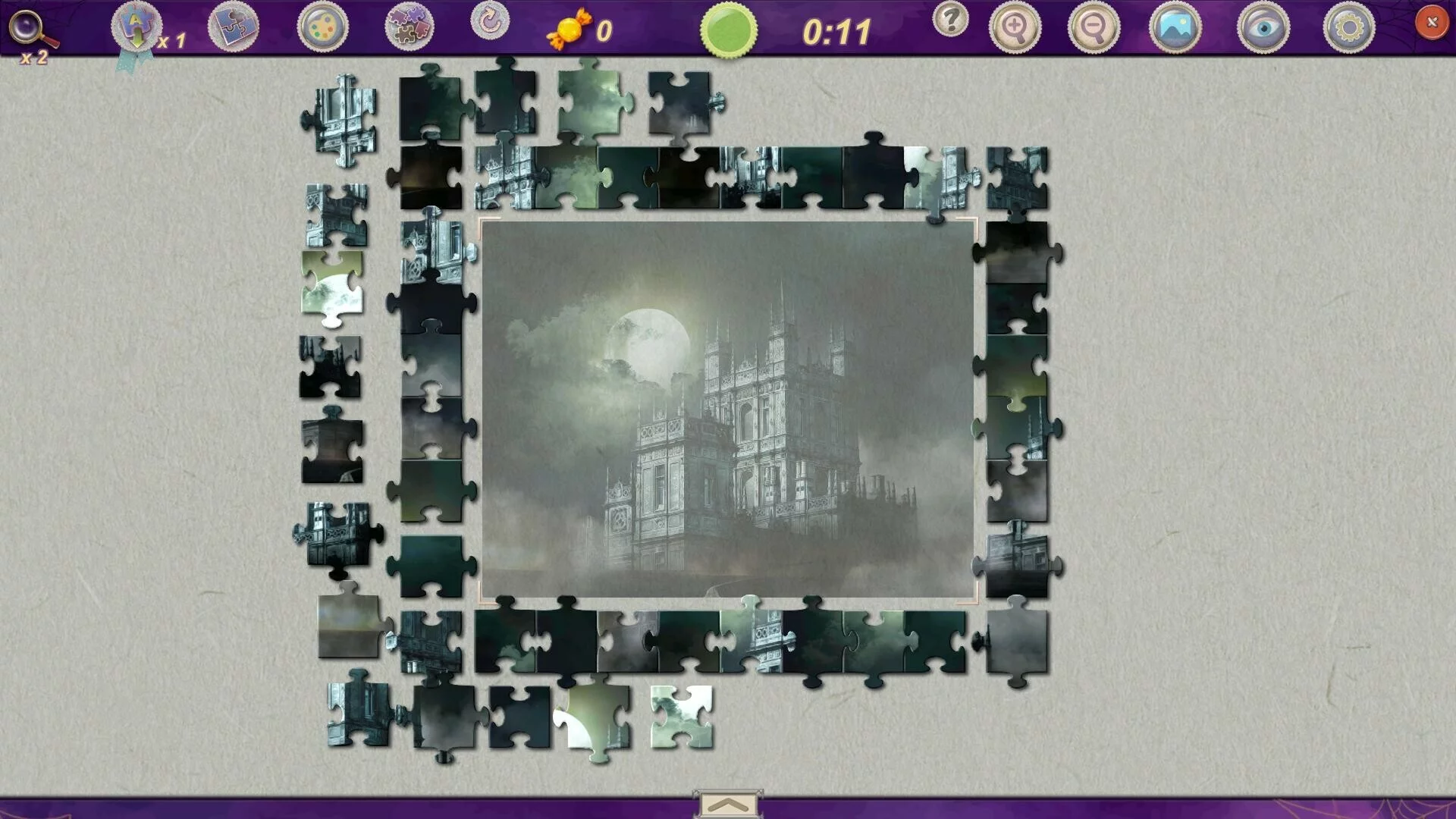 Изображение игры: Sweet Holiday Jigsaws: Trick or Treat