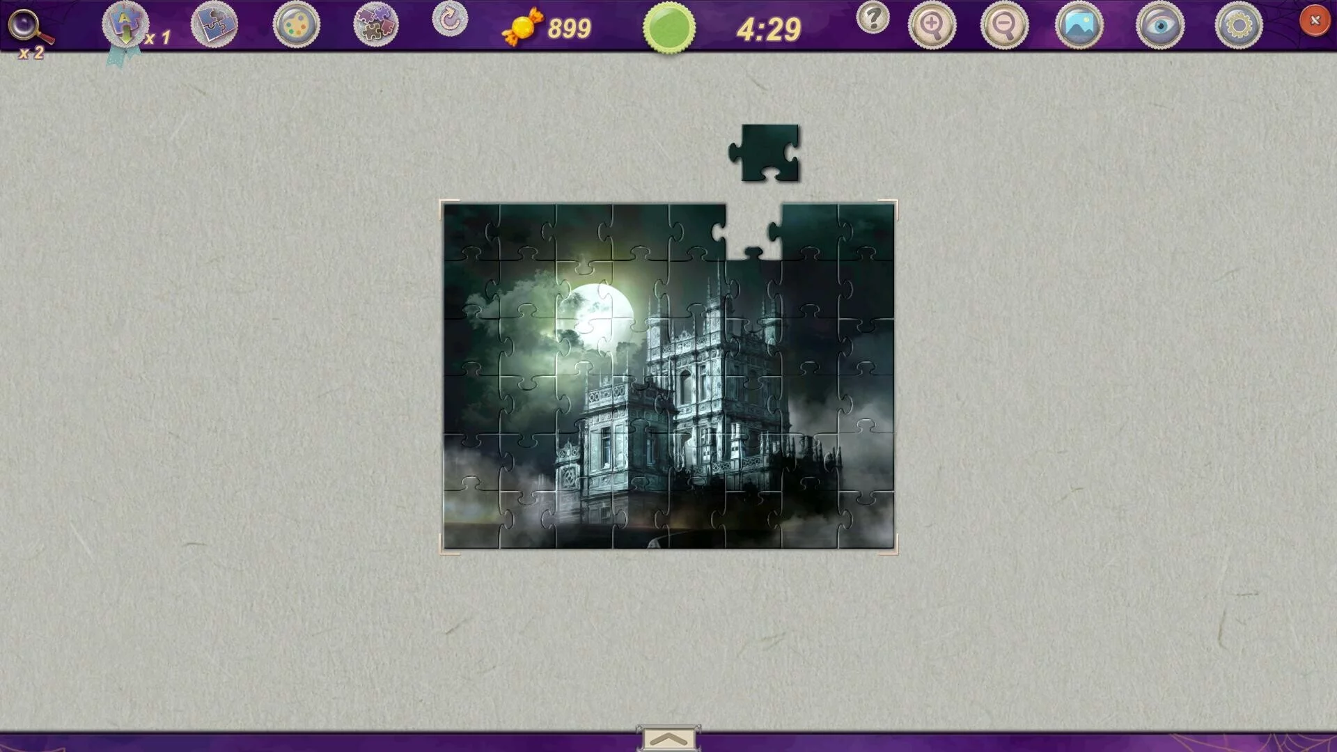 Изображение игры: Sweet Holiday Jigsaws: Trick or Treat