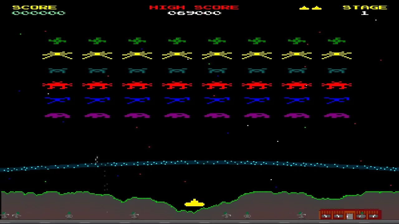 Изображение игры: Martian Invaders