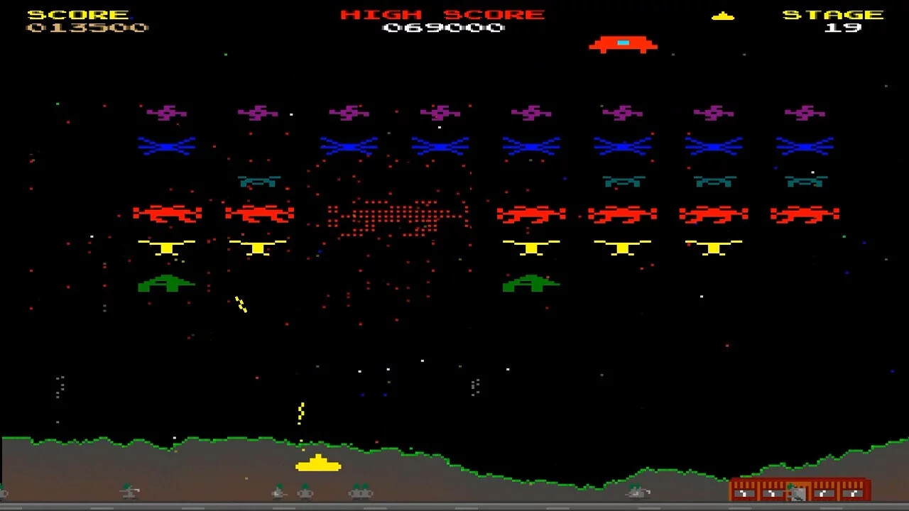 Изображение игры: Martian Invaders