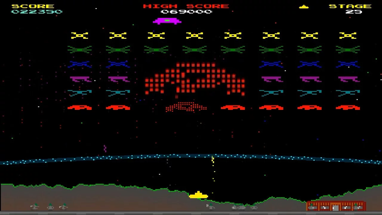 Изображение игры: Martian Invaders