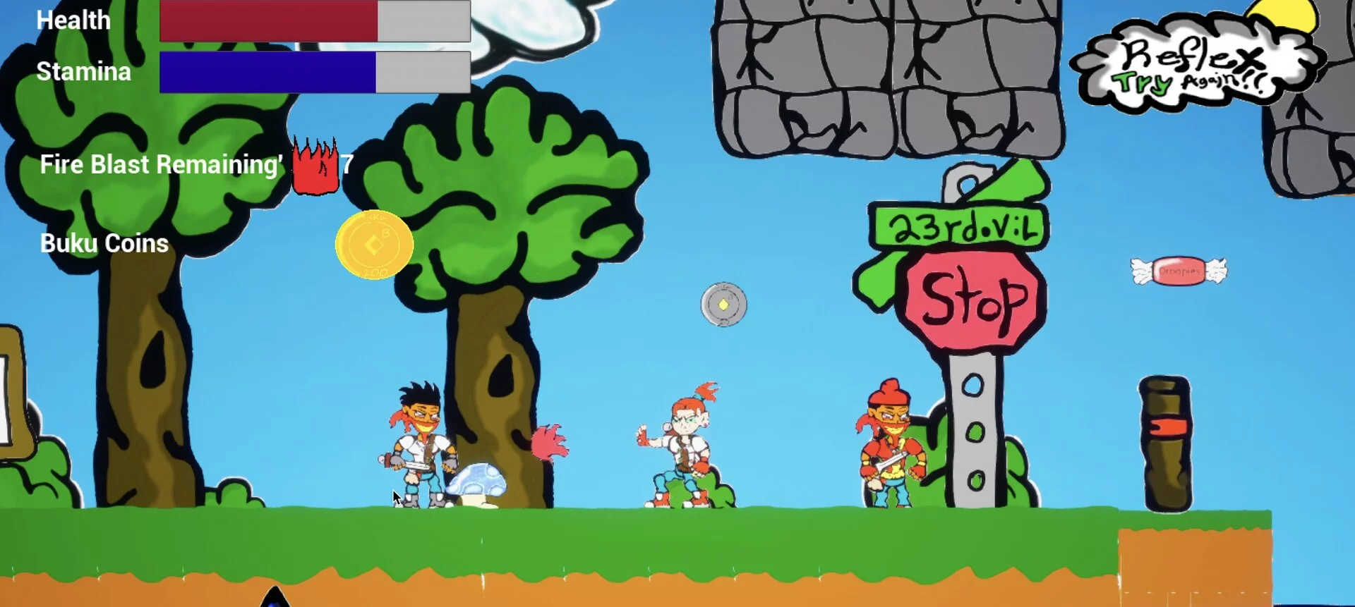 Изображение игры: Reflex King of Elements