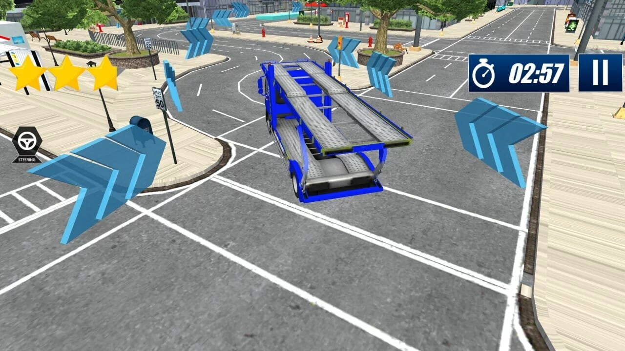 Изображение игры: Police Transporter Simulator