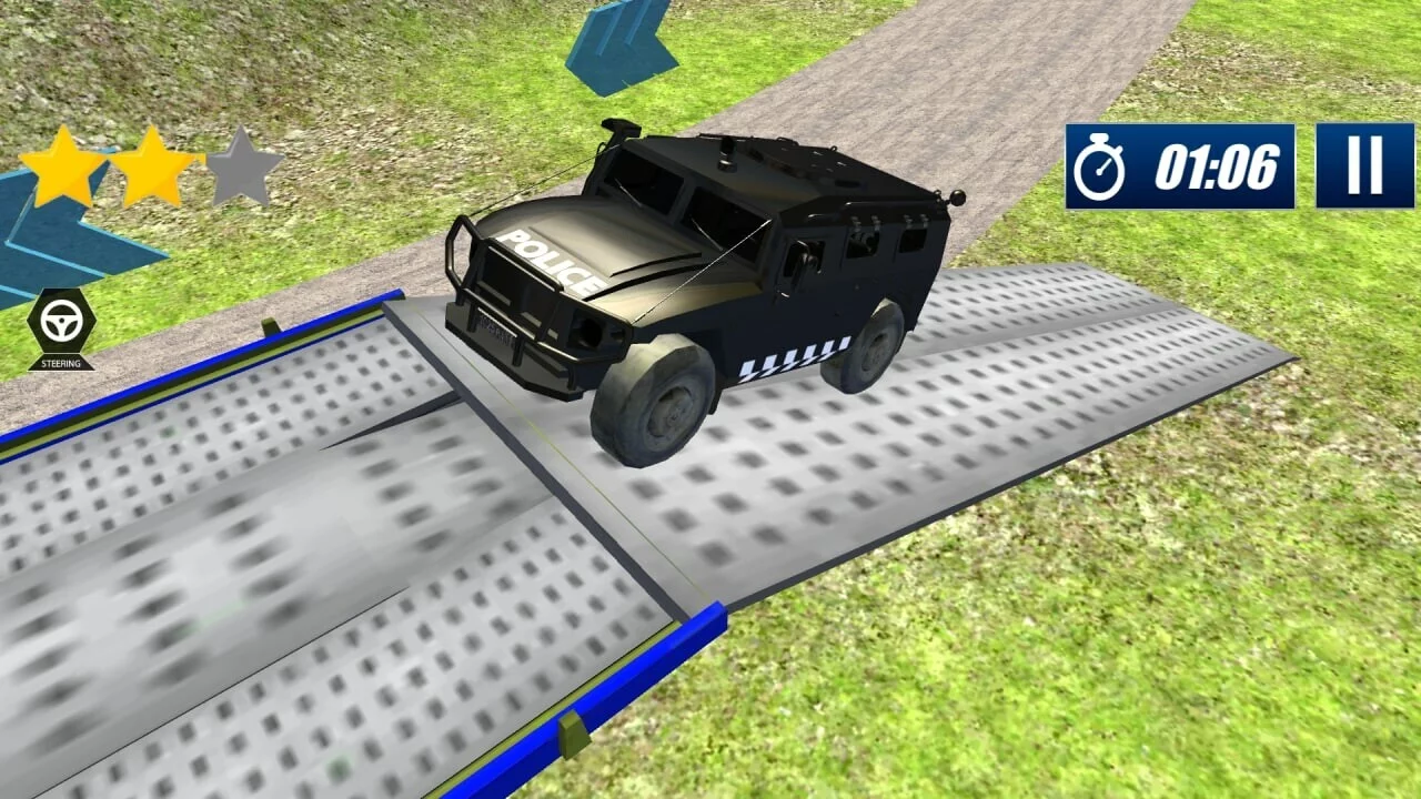 Изображение игры: Police Transporter Simulator