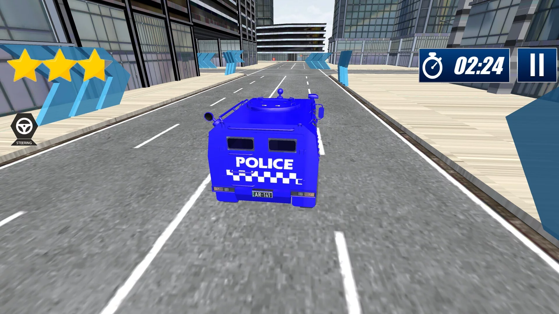 Изображение игры: Police Transporter Simulator