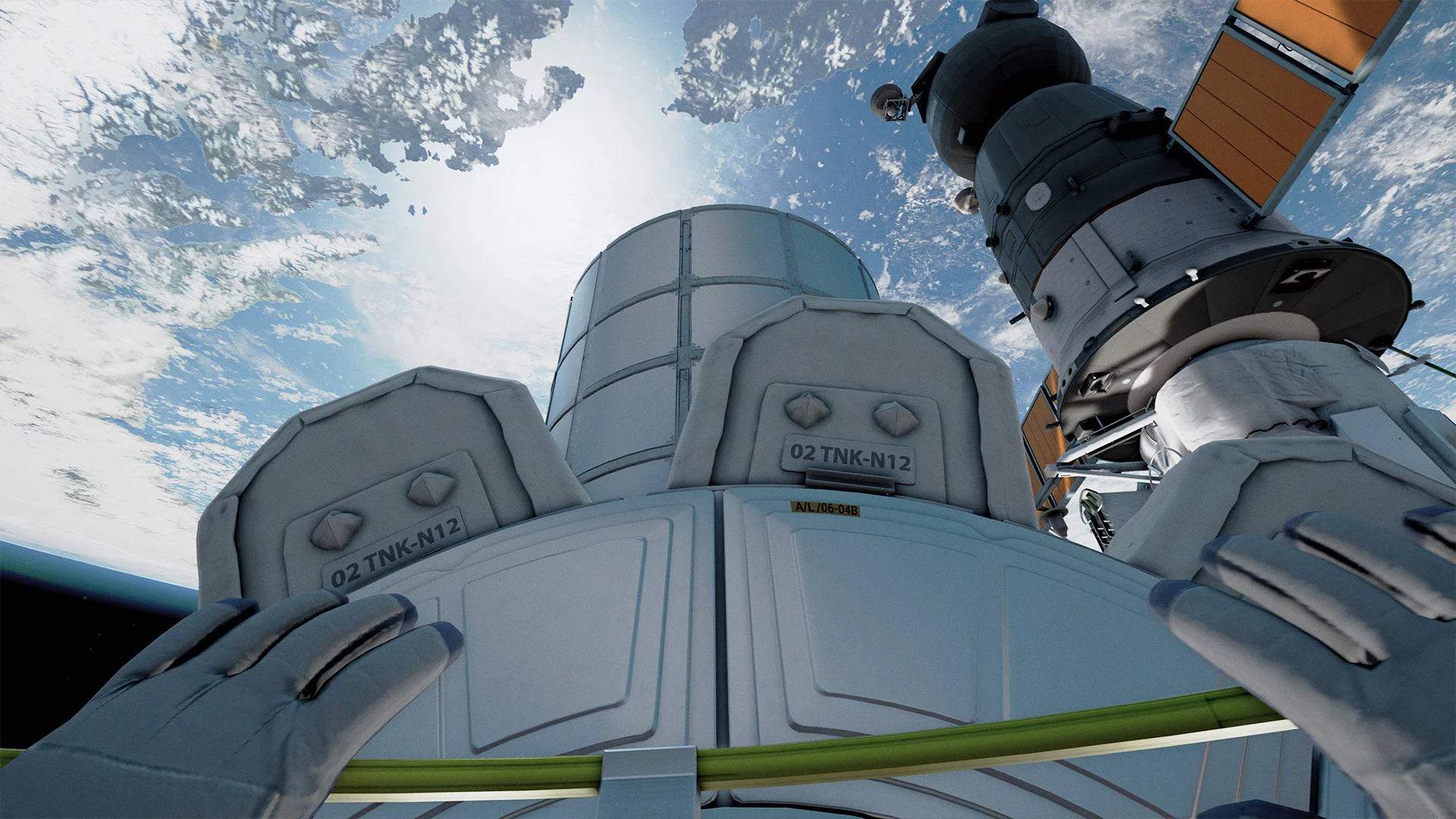 Изображение игры: Home - A VR Spacewalk