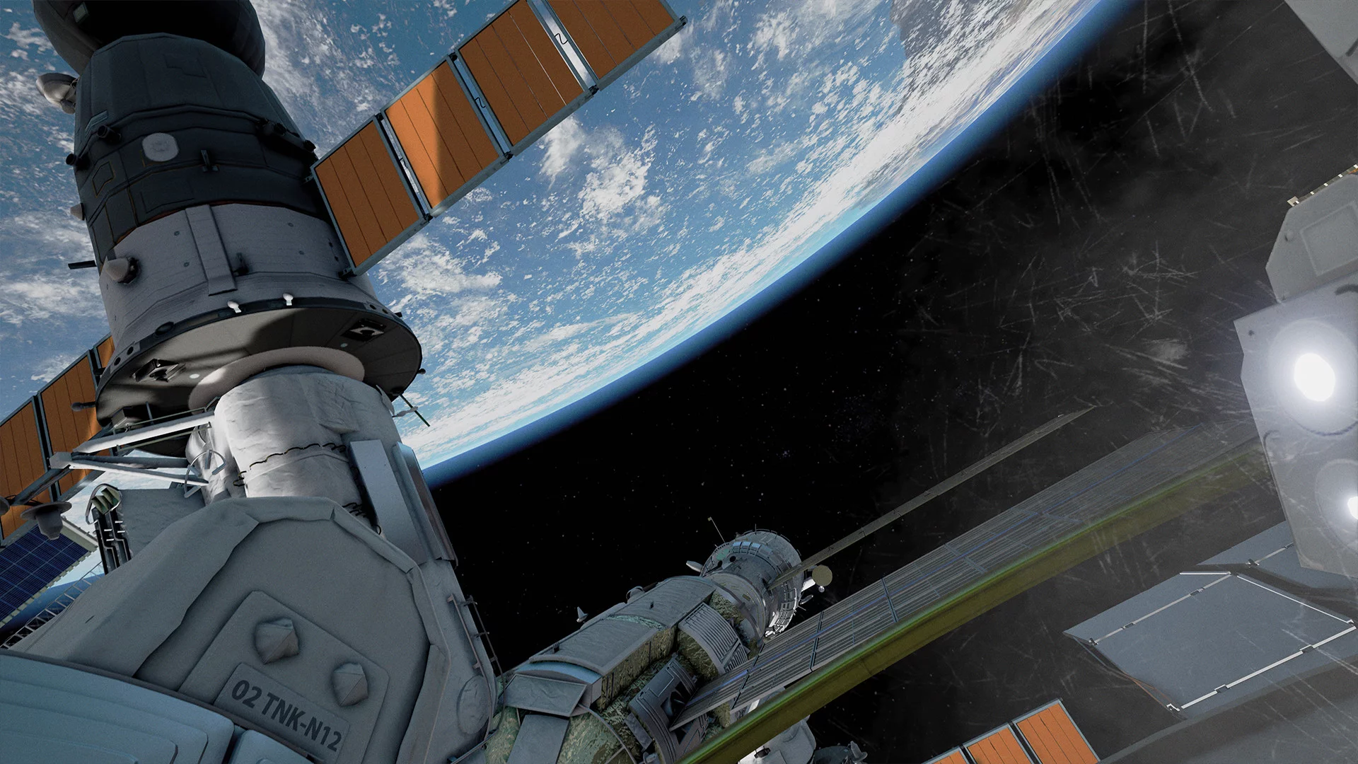 Изображение игры: Home - A VR Spacewalk