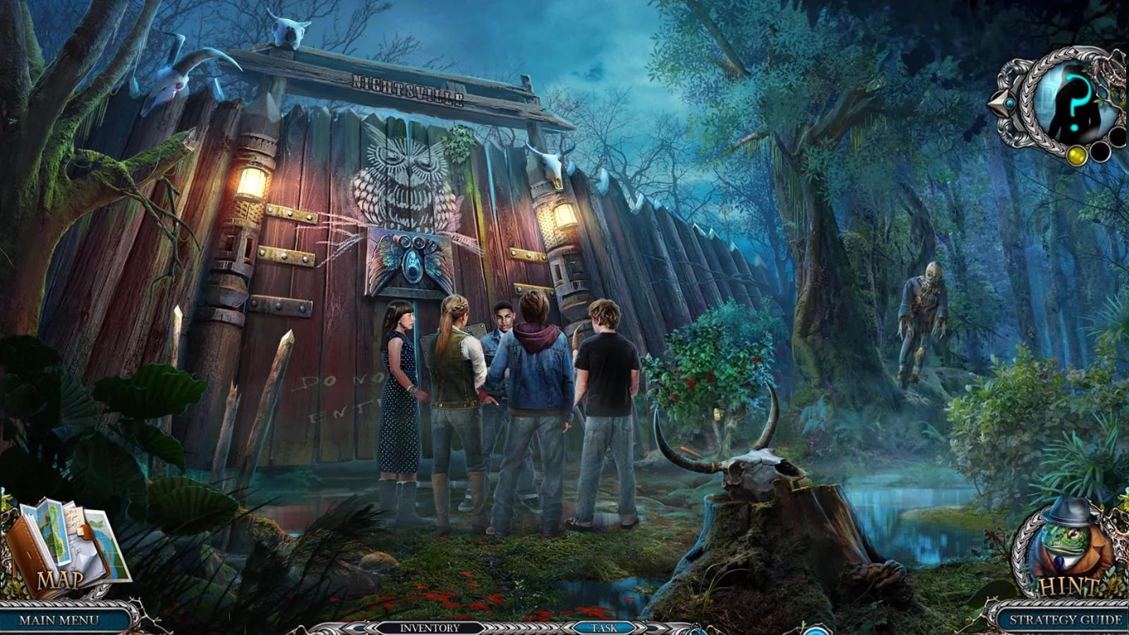 Изображение игры: Mystery Trackers: Nightsville Horror Collector's Edition