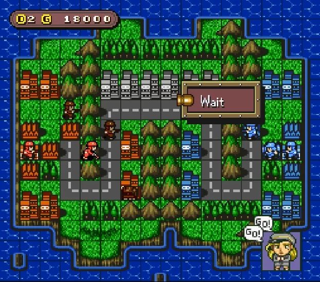 Изображение игры: Super Famicom Wars