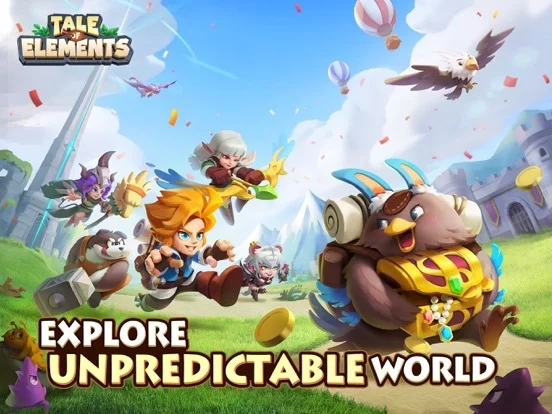 Изображение игры: Tale of Elements: Idle RPG