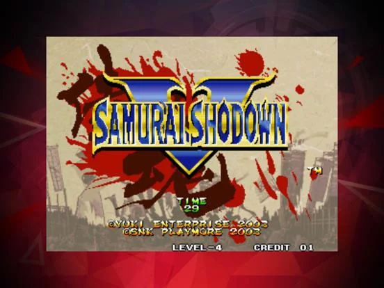 Изображение игры: SAMURAI SHODOWN V ACA NEOGEO