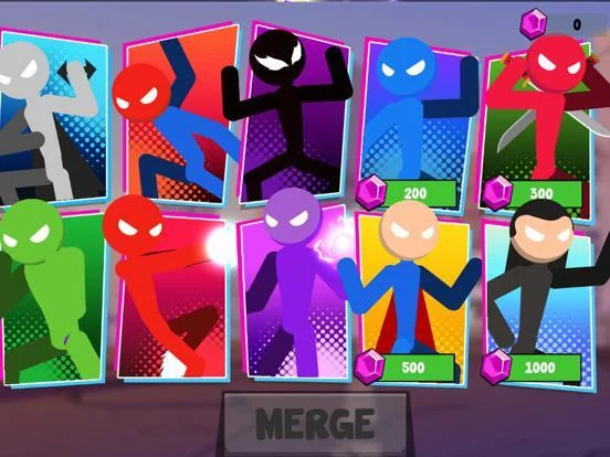 Изображение игры: Merge Fighting Games