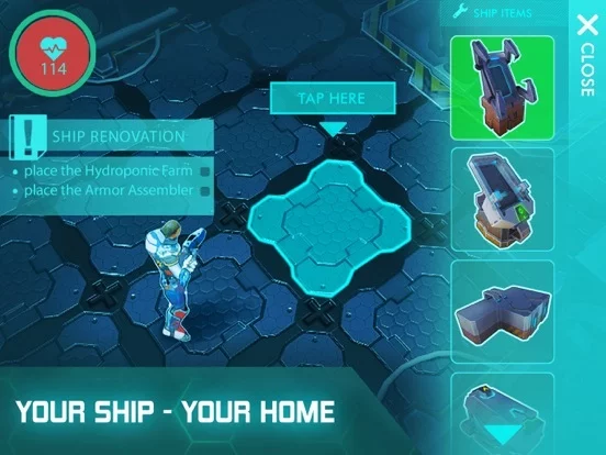 Изображение игры: Ceres: Space game Survival war