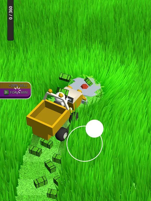 Изображение игры: Grass Master 3D - Mower Runner