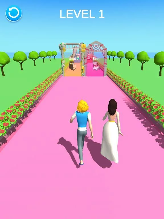 Изображение игры: Wedding Runner 3D - Dream Race