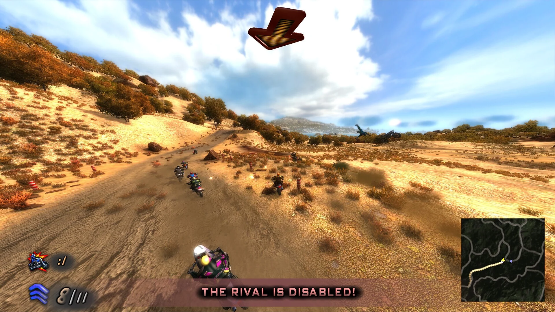 Изображение игры: Moto Trophy VR