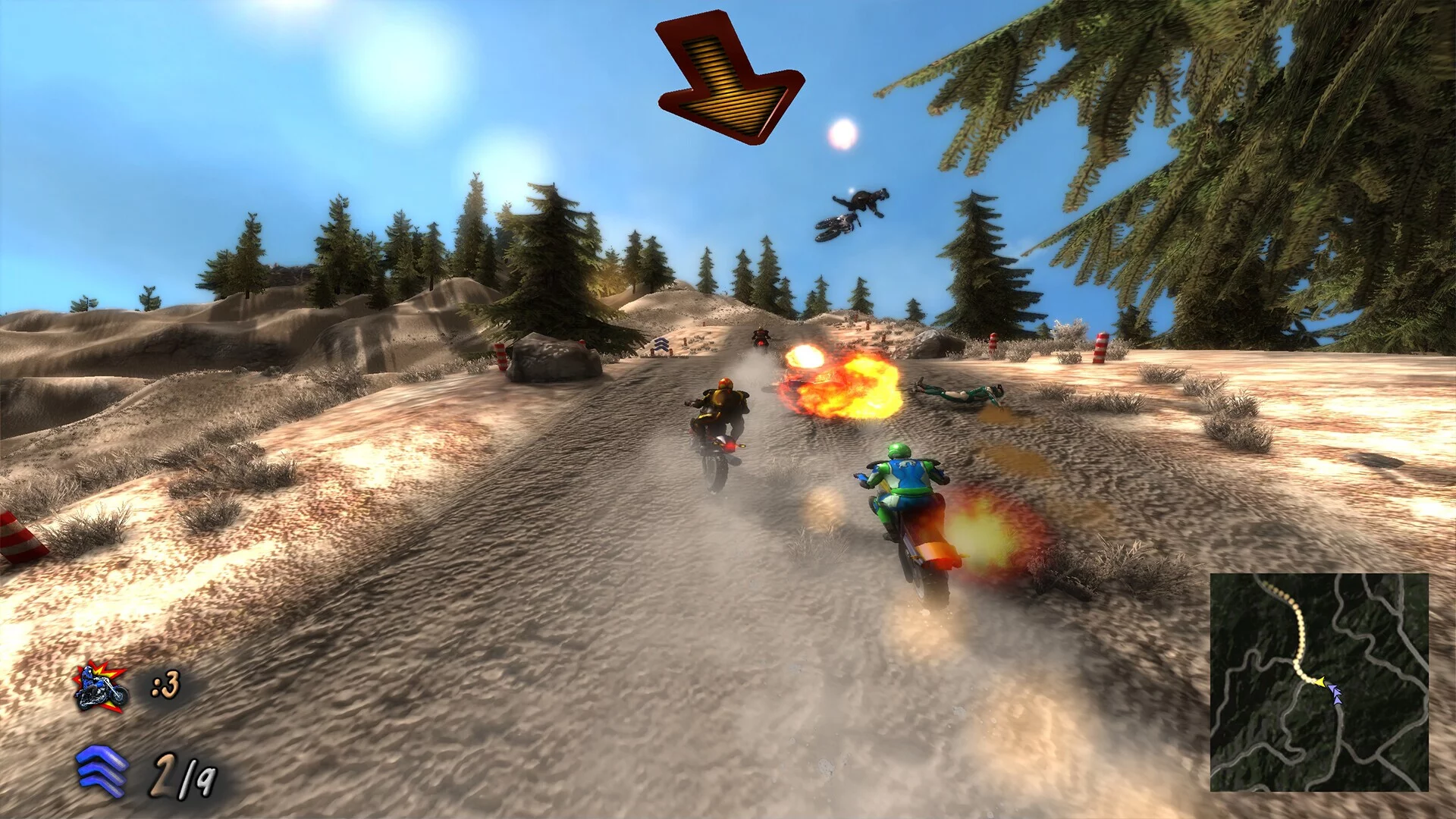 Изображение игры: Moto Trophy VR