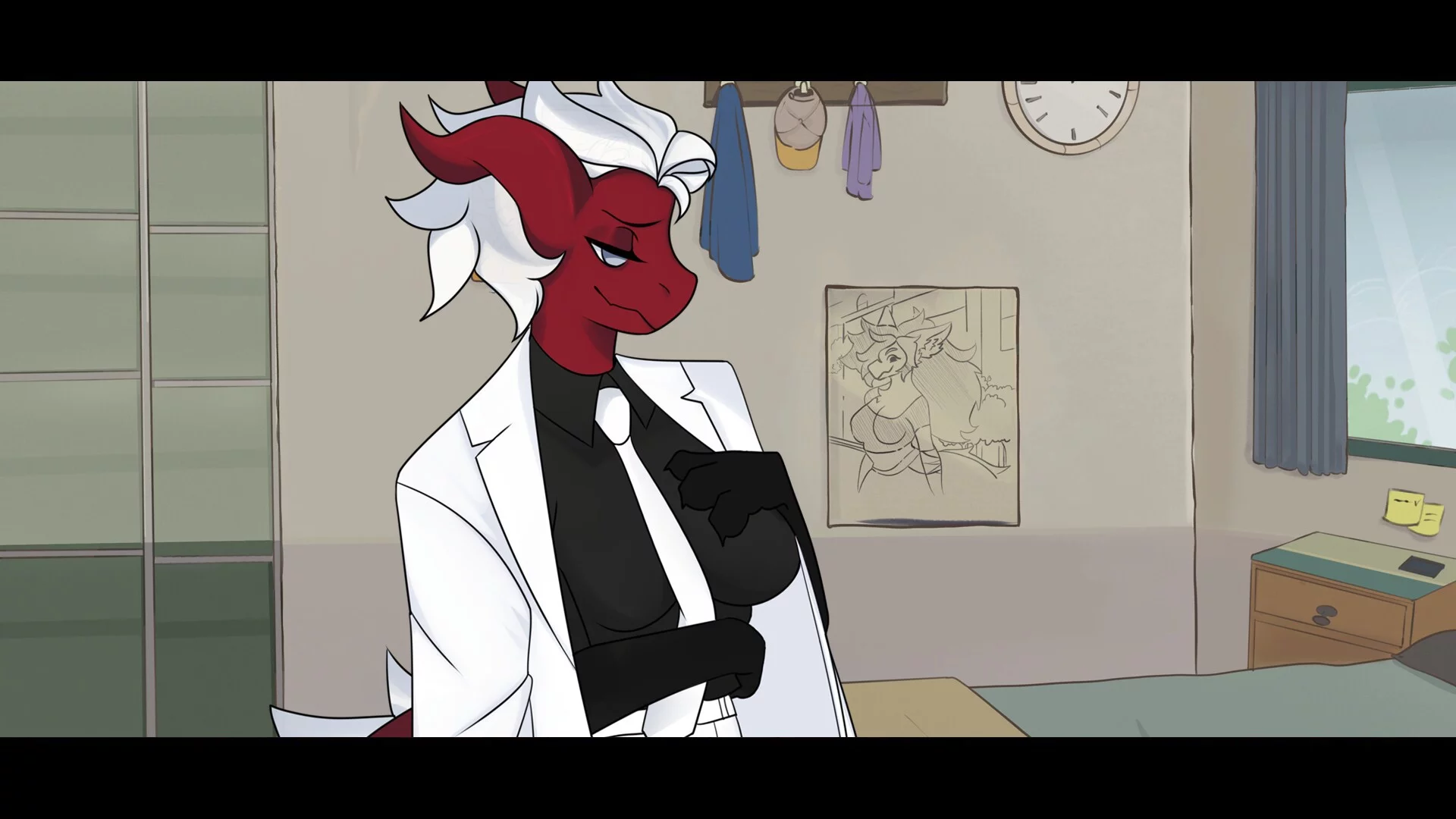 Изображение игры: FurstDate: A Furry Dating Simulator 🐾