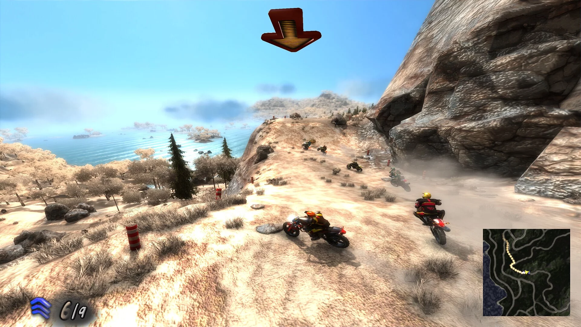 Изображение игры: Moto Trophy VR