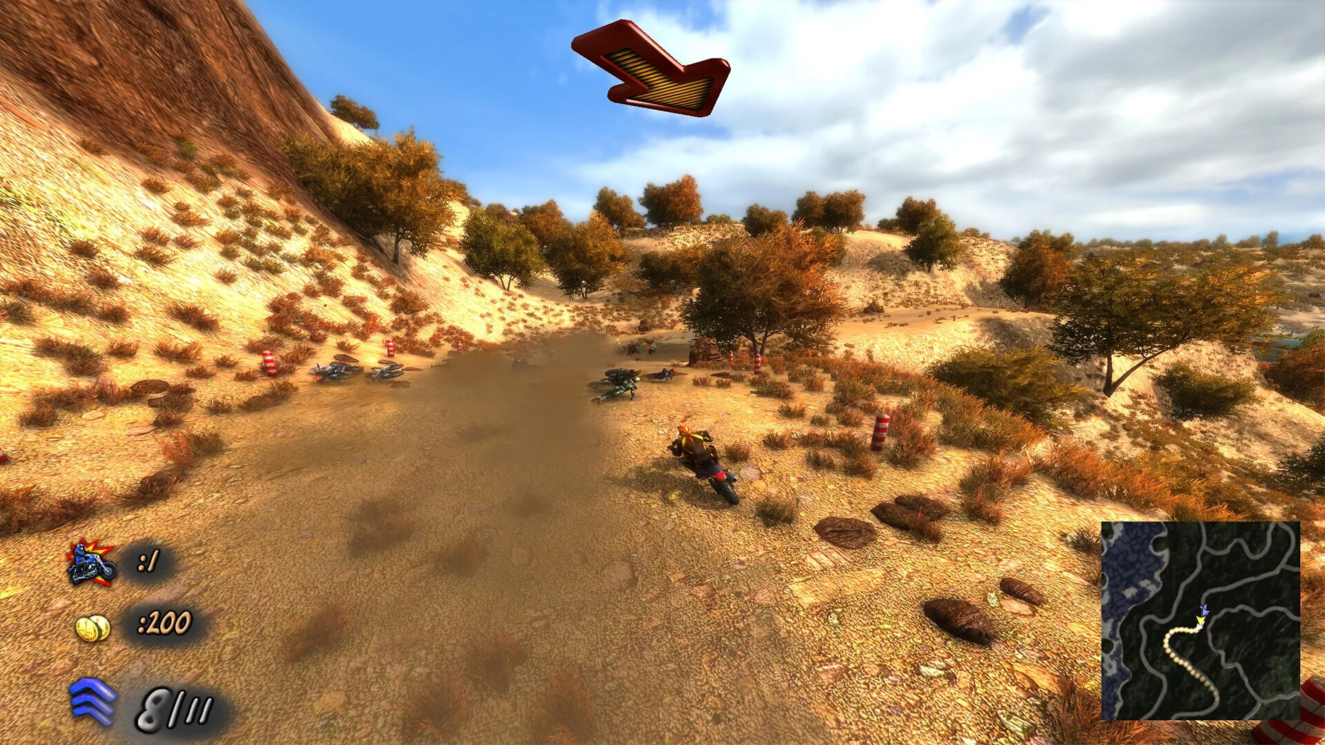 Изображение игры: Moto Trophy VR