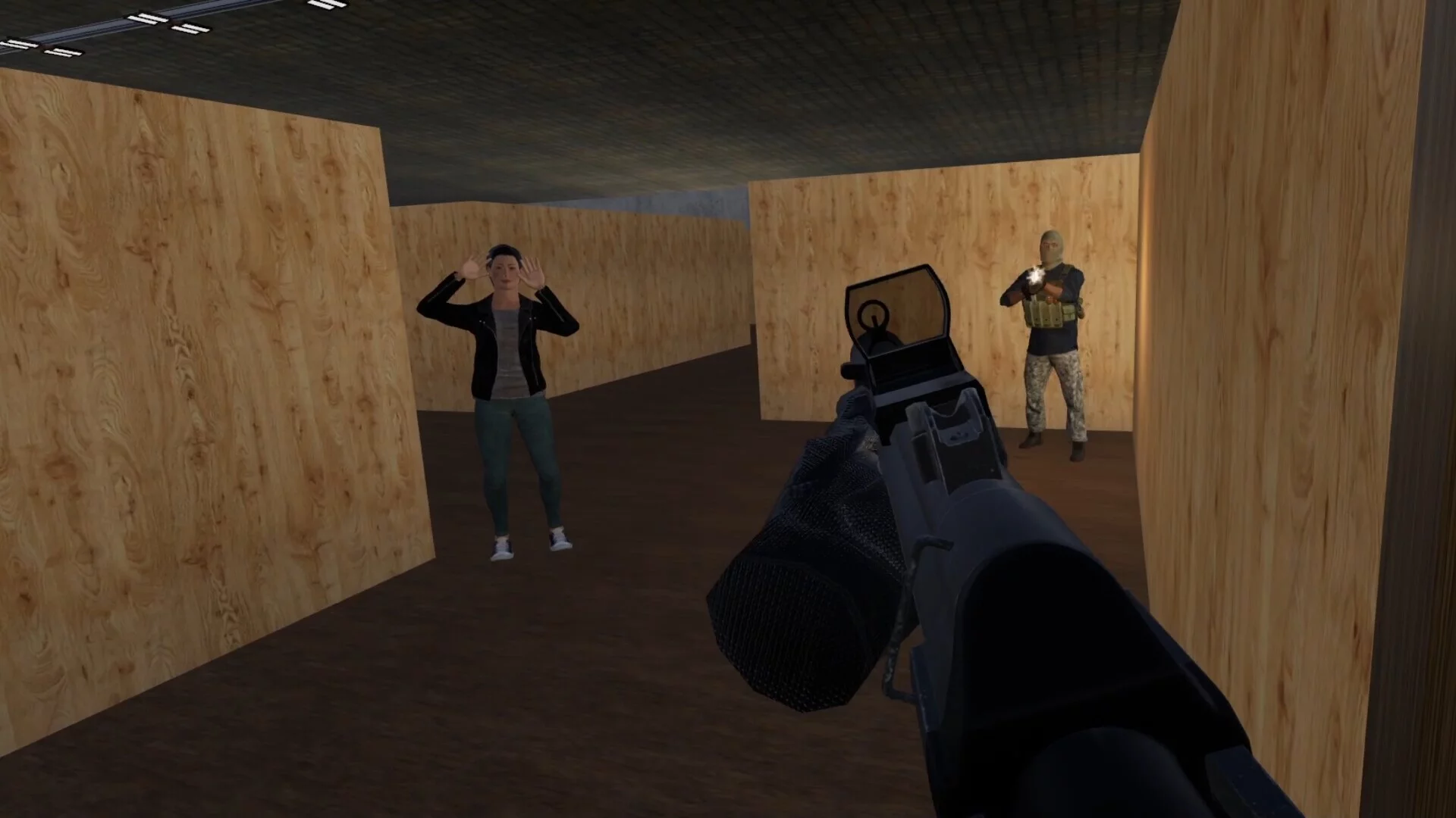 Изображение игры: Target React Force