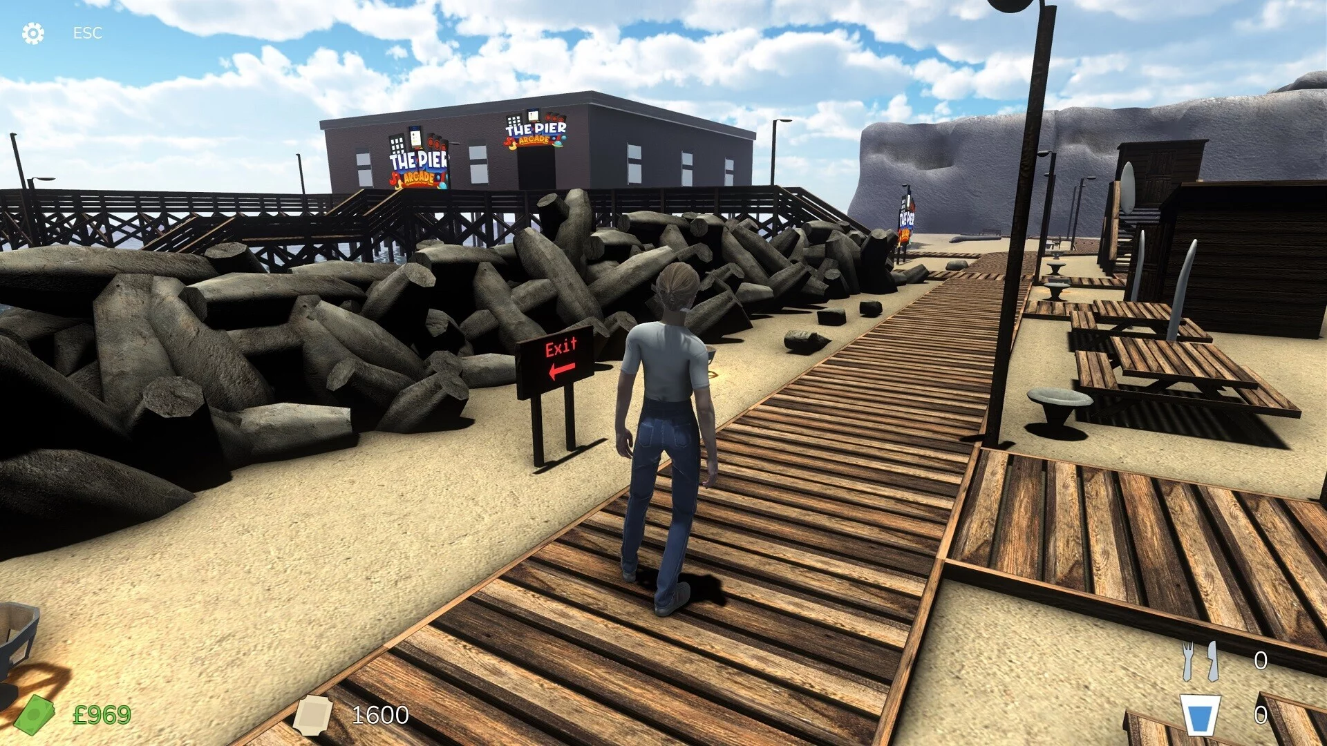 Изображение игры: The Pier Arcade
