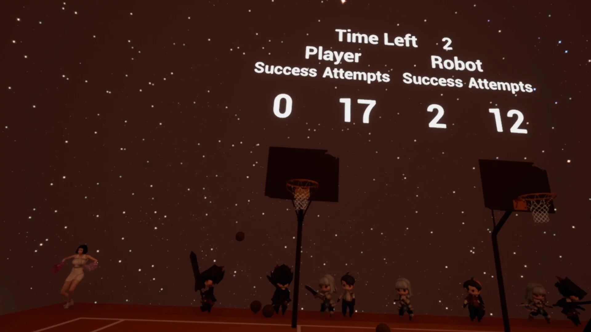 Изображение игры: VR Basketball Sweetie