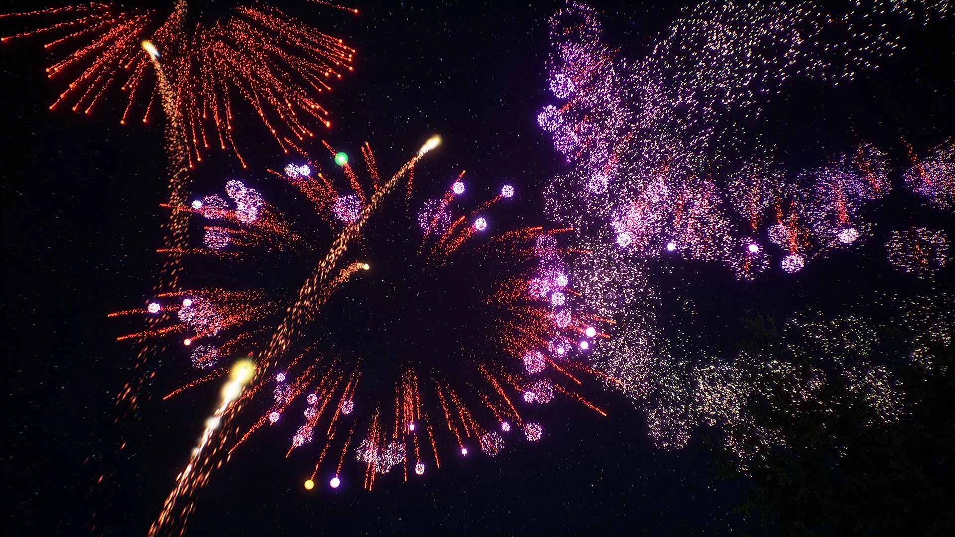 Изображение игры: Fireworks Simulator: Realistic