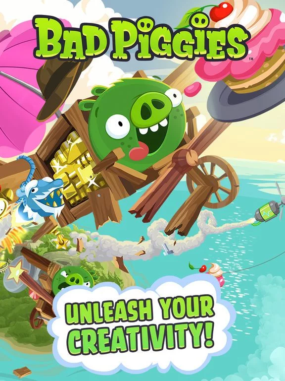 Изображение игры: Bad Piggies HD