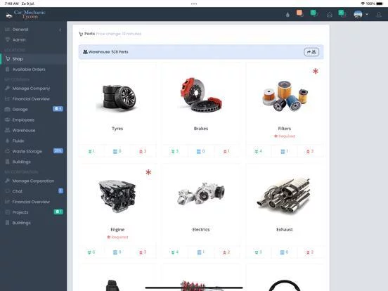 Изображение игры: Car Mechanic Tycoon