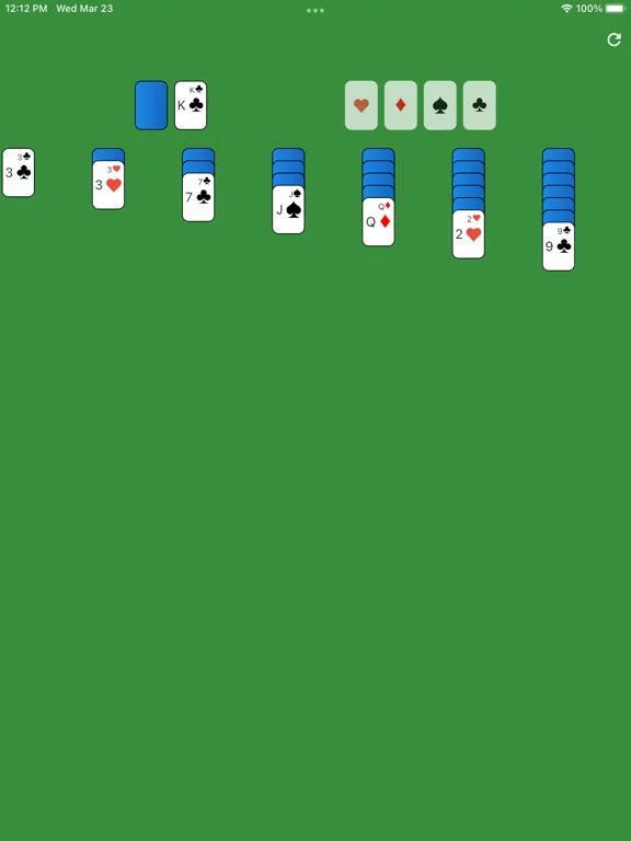 Изображение игры: Solitaire - with no ads