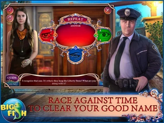 Изображение игры: Off the Record: Liberty Stone - A Mystery Hidden Object Game (Full)